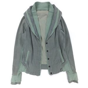 LULULEMON To Class Jacket Burlap Texture Deep Shore Earl Grey Sporty Cardigan 10